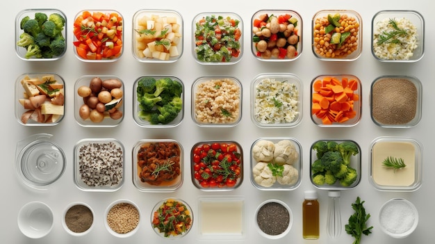 Meal kit ingredients